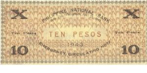 Banknote from Philippines