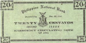 Banknote from Philippines