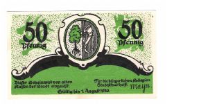 Banknote from Germany