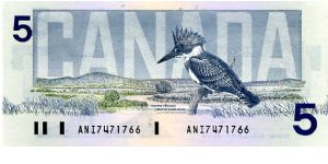 Banknote from Canada