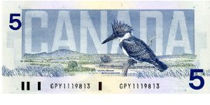 Banknote from Canada