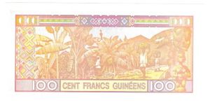 Banknote from Guinea