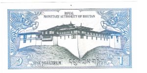 Banknote from Bhutan