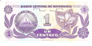 Banknote from Nicaragua