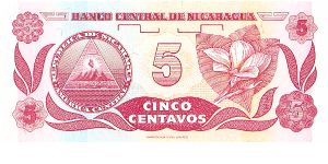 Banknote from Nicaragua