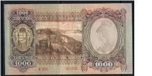 Banknote from Hungary