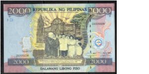P-189 2000 piso Banknote