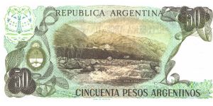 Banknote from Argentina