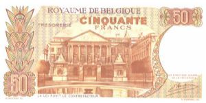 Banknote from Belgium