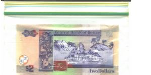 Banknote from Belize