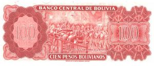 Banknote from Bolivia