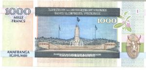 Banknote from Burundi