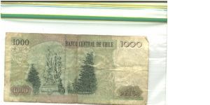 Banknote from Chile