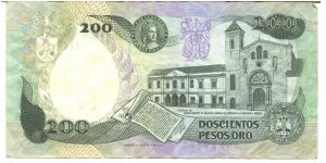 Banknote from Colombia