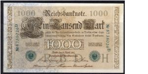 P-45b 1000 mark Banknote