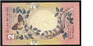 Banknote from Sri Lanka