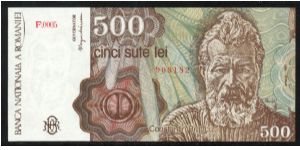 P-98 500 lei Banknote