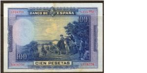 Banknote from Spain