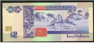 Banknote from Belize