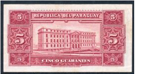 Banknote from Paraguay