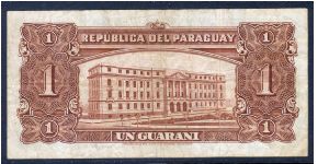 Banknote from Paraguay