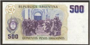 Banknote from Argentina