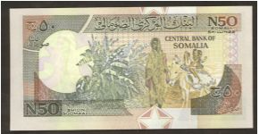 Banknote from Somalia