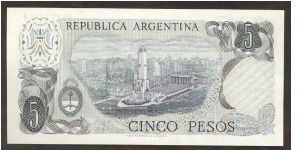 Banknote from Argentina