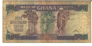 Banknote from Ghana