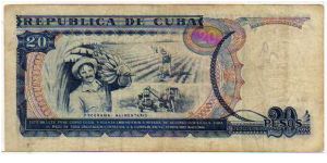 Banknote from Cuba