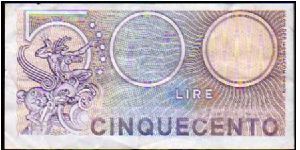 Banknote from Italy