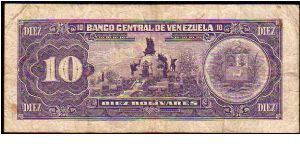 Banknote from Venezuela