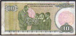 Banknote from Turkey