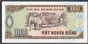 Banknote from Vietnam