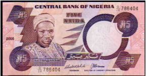 5 Naira - pk# 24k Banknote