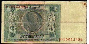 Banknote from Germany