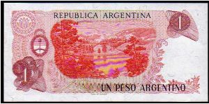 Banknote from Argentina