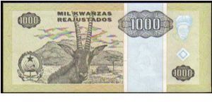 Banknote from Angola