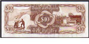 Banknote from Guyana