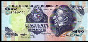 50 Nuevos Pesos

Pk 61a Banknote