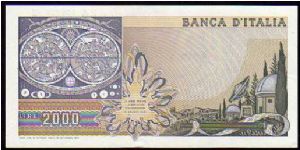 Banknote from Italy