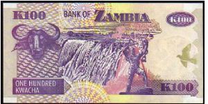 Banknote from Zambia