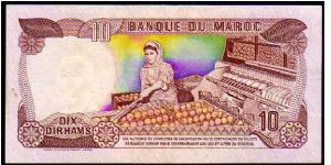 Banknote from Morocco