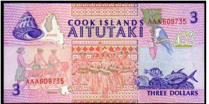 Banknote from Cook Islands