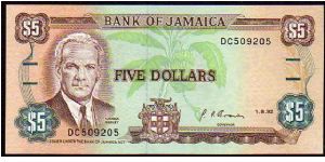 5 Dollars
Pk 70d Banknote