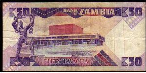 Banknote from Zambia