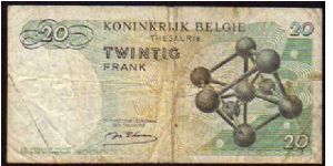 Banknote from Belgium