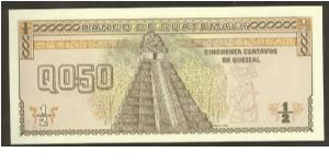 Banknote from Guatemala