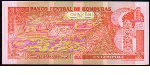 Banknote from Honduras