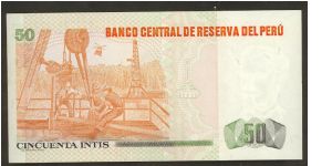 Banknote from Peru